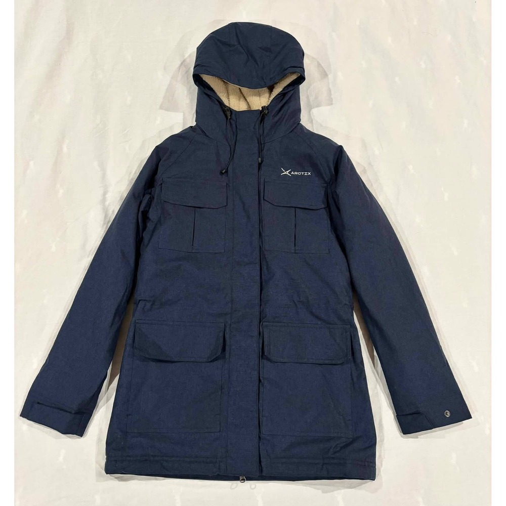 Arctix‎ Womens Navy Blue Insulated Sherpa Lined DayBreak Jacket 23240 XS